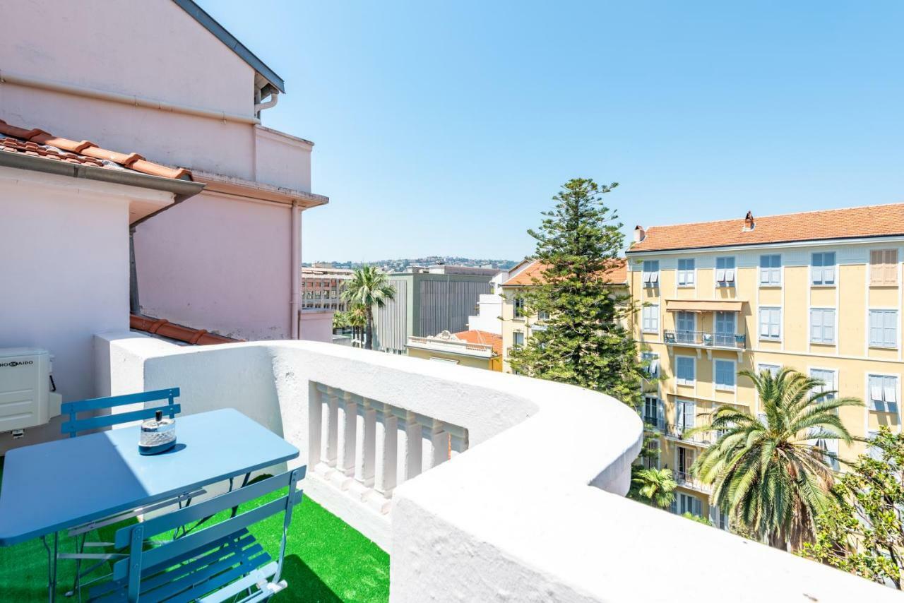 Ferienwohnung 2T Spitalieri - Terrasse A Ciel Ouvert - Magnifique 2P - Centre Nizza Exterior foto
